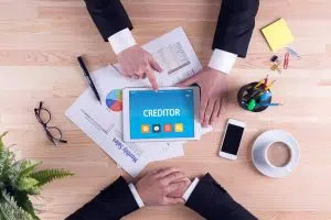 What is a secured creditor?