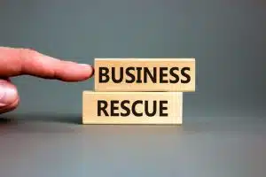 What does business rescue mean?