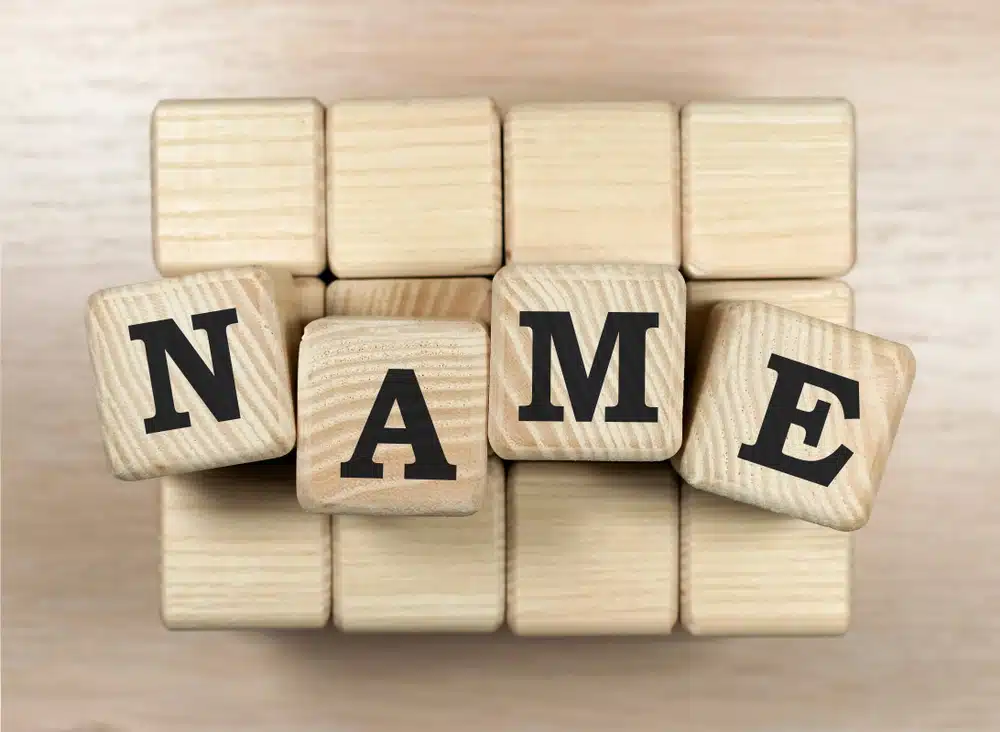 How does a company in administration change its name?